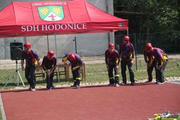 Hasičská soutěž v Hodonicích - Keywords: hasiči;sport