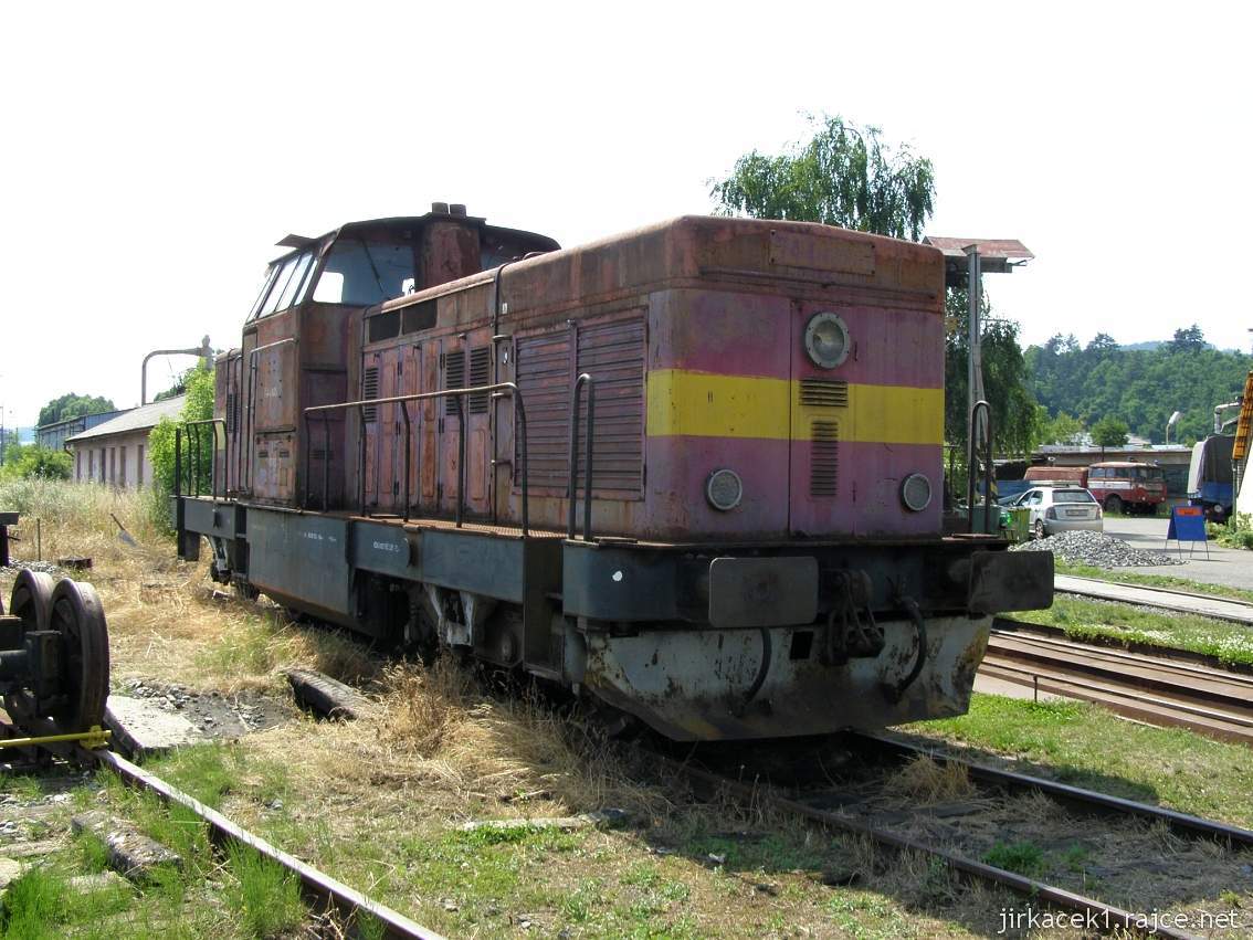 Výtopna Zdice - dieselová lokomotiva Karkulka T 444