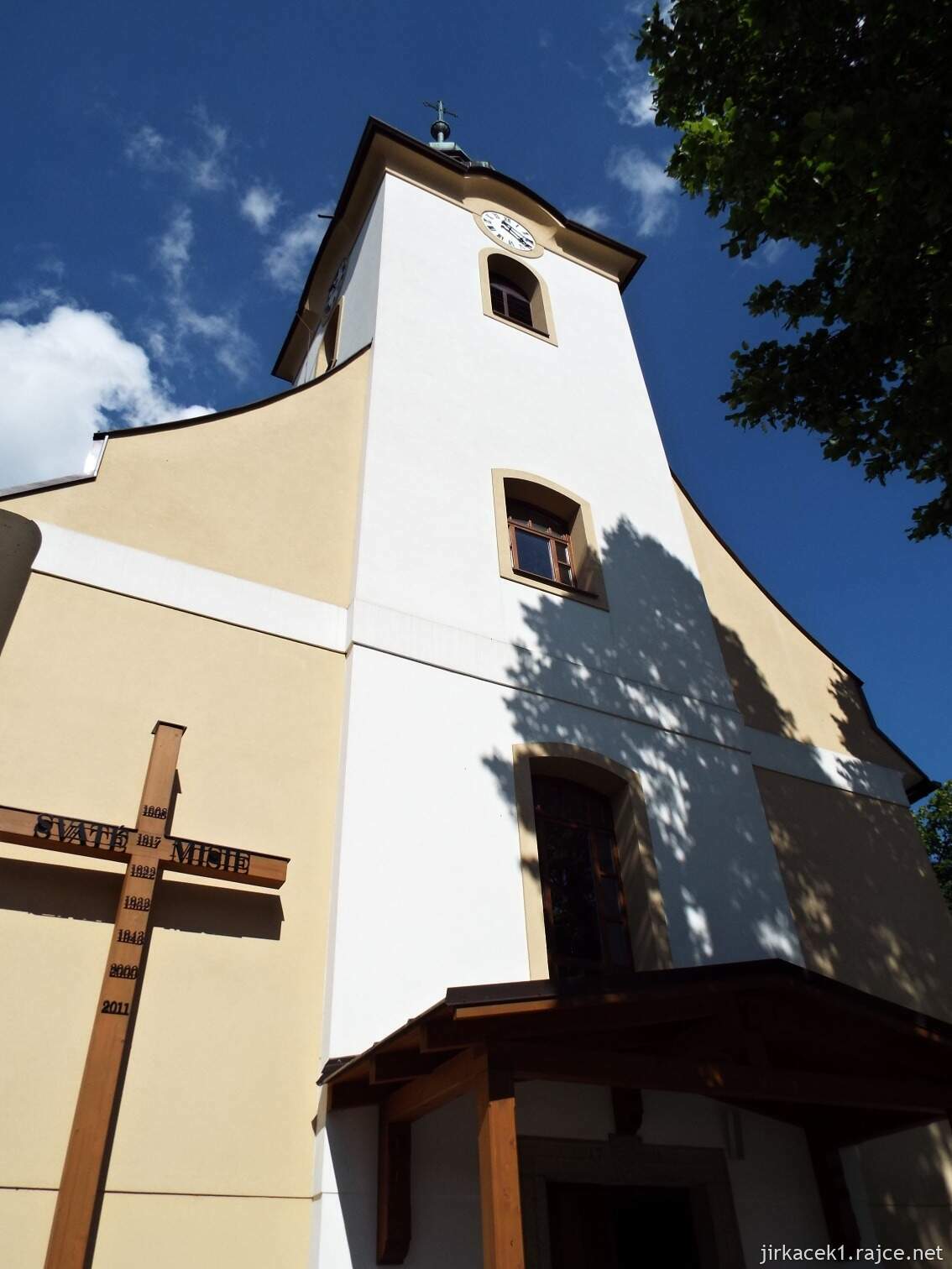 017 - Nový Hrozenkov - kostel sv. Jana Křtitele 06 - věž