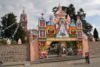 nejbarvitější kostel v Mexiku ... jak z matějské