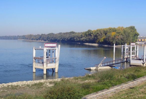 Přístav v Apatinu na Dunaji