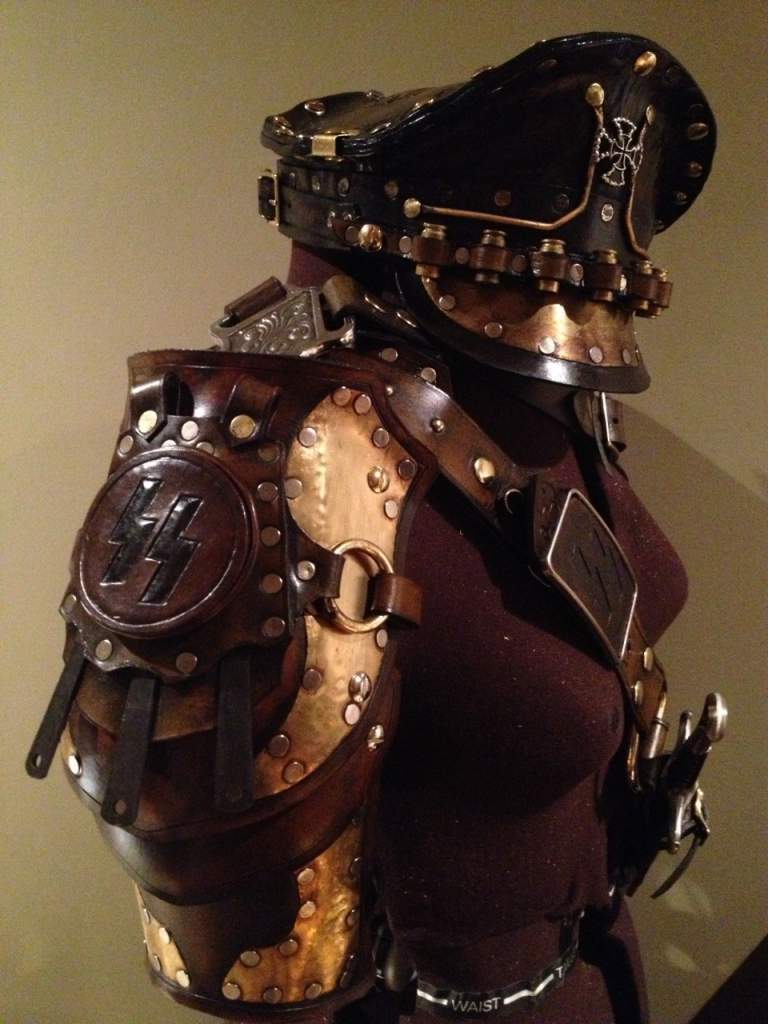 Pieced armor. Викториан стимпанк броня. Рыцарь в стиле стимпанк. Стимпанковская броня. Стимпанк костюм боевой.