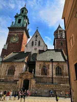 Polsko - město Krakow - Polsko - královské město Krakow - Královský hrad - Katedrální bazilika svatého Stanislava a svatého Václava...