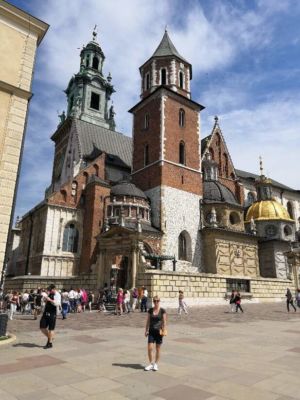 Polsko - město Krakow - Polsko - královské město Krakow - Královský hrad - Katedrální bazilika svatého Stanislava a svatého Václava...