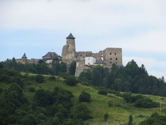 Slovensko - město Stará Ľubovňa - Ľubovniansky hrad - Slovensko - Ľubovniansky hrad...