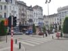 centrum Bruselu - samá černá huba